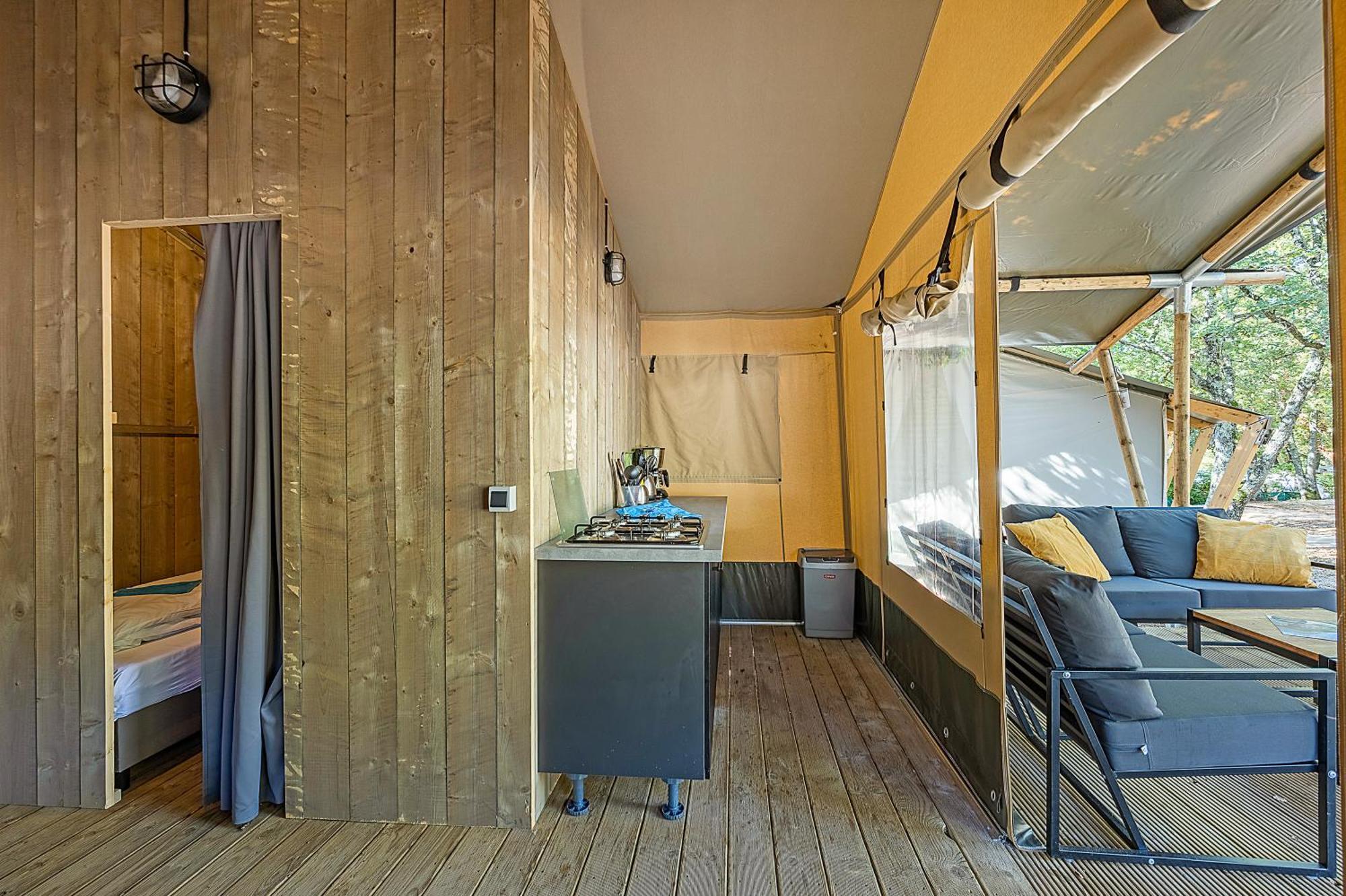 Easyatent Safari Tent Lanterna 카르바포랏 객실 사진