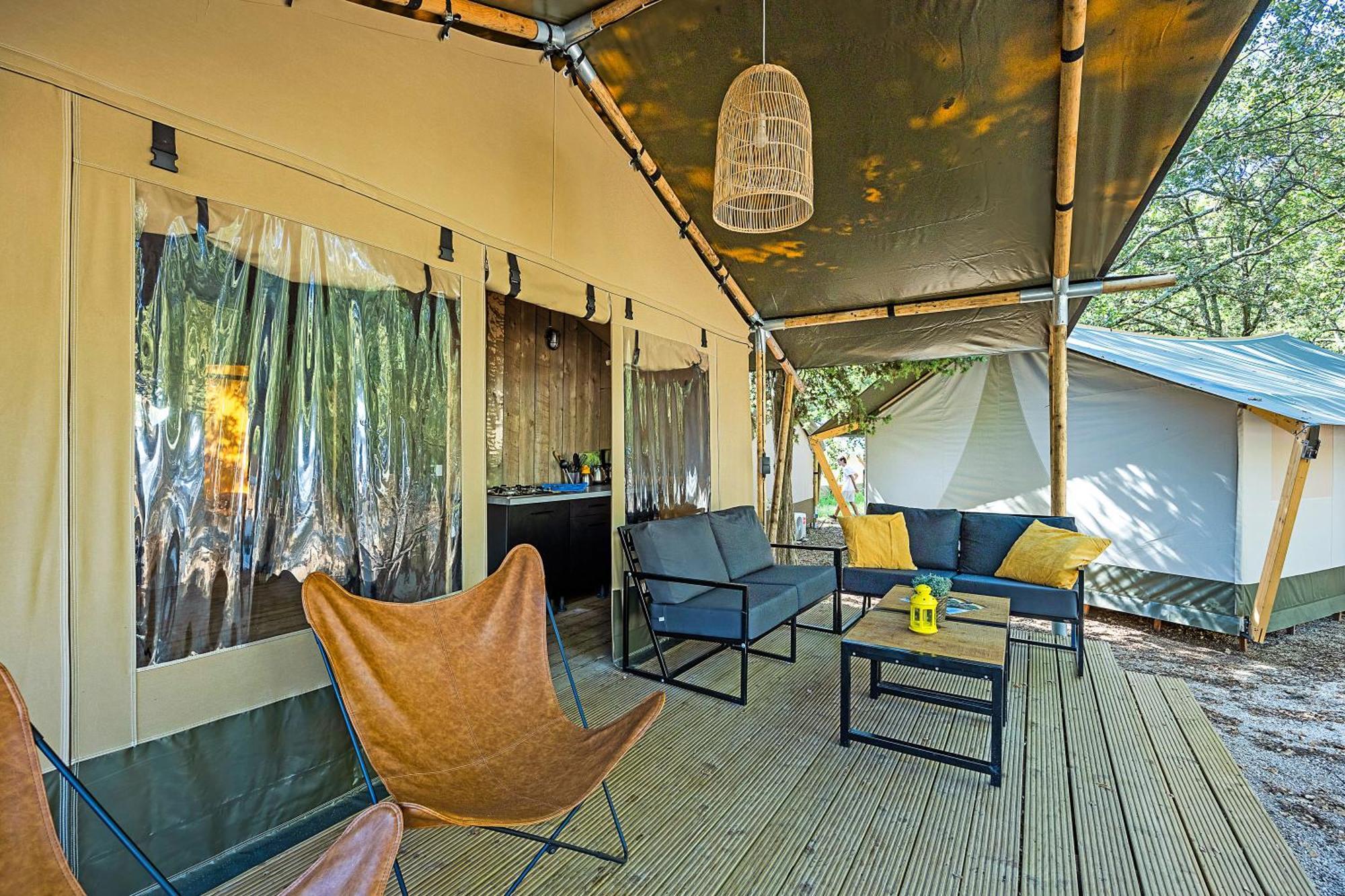 Easyatent Safari Tent Lanterna 카르바포랏 객실 사진
